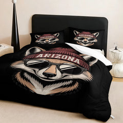 Arizona Coyotes Hockey League Comforter Pillowcase Sets Blanket All Season Reversible Quilted Duvet