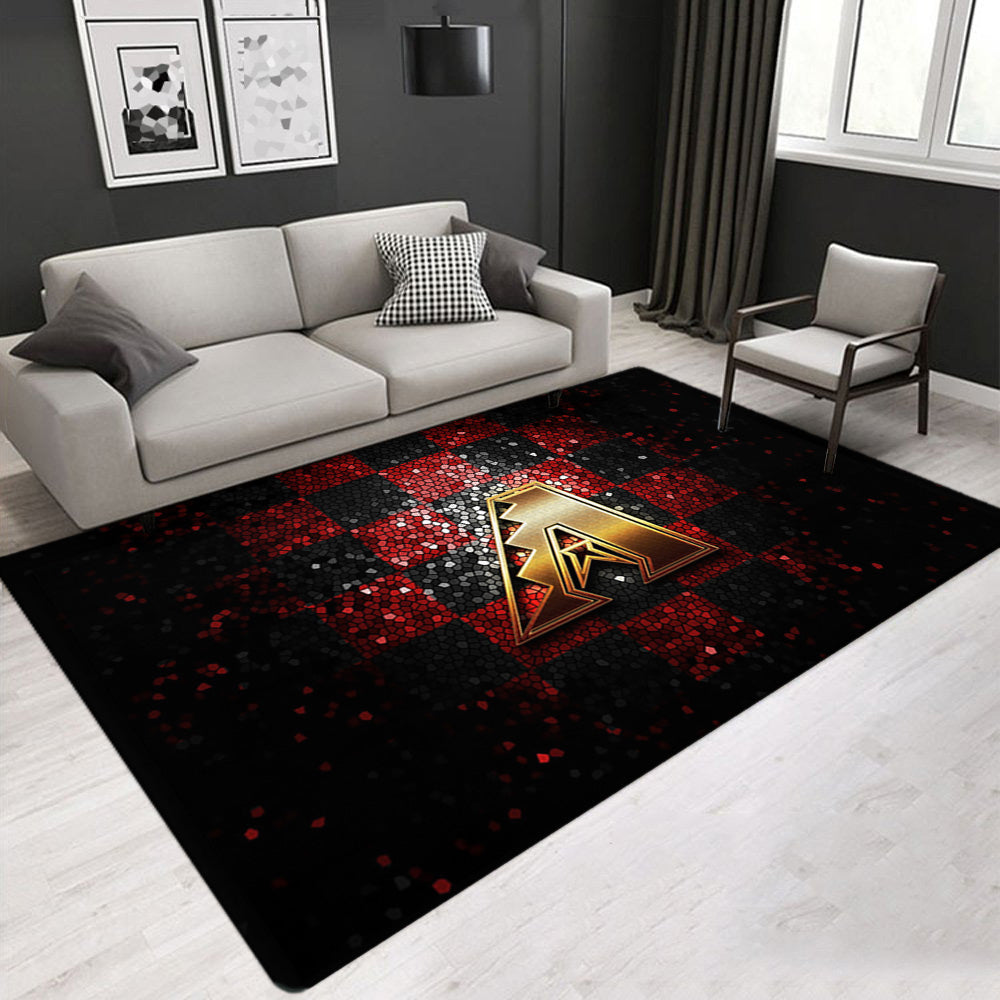 Arizona Diamondbacks Carpet Living Room Bedroom Mats Kitchen Bathroom Rugs