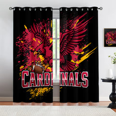 Atlanta Falcons Blackout Curtains Drapes For Window Treatment Set