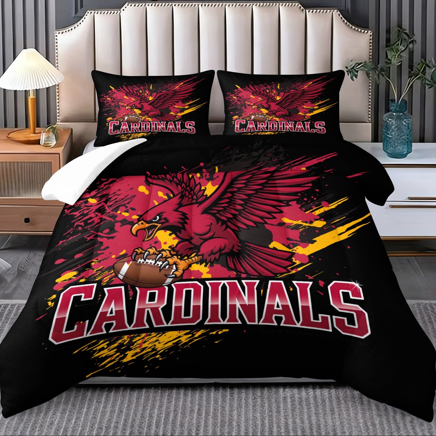 Atlanta Falcons Comforter Pillowcase Sets Blanket All Season Reversible Quilted Duvet