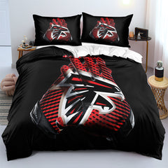 Atlanta Falcons Football Team Duvet Cover Quilt Cover Pillowcase Bedding Set Bedroom Decor