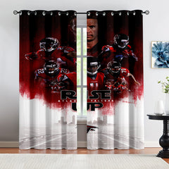 Atlanta Falcons Football Team Blackout Curtains Drapes For Window Treatment Set