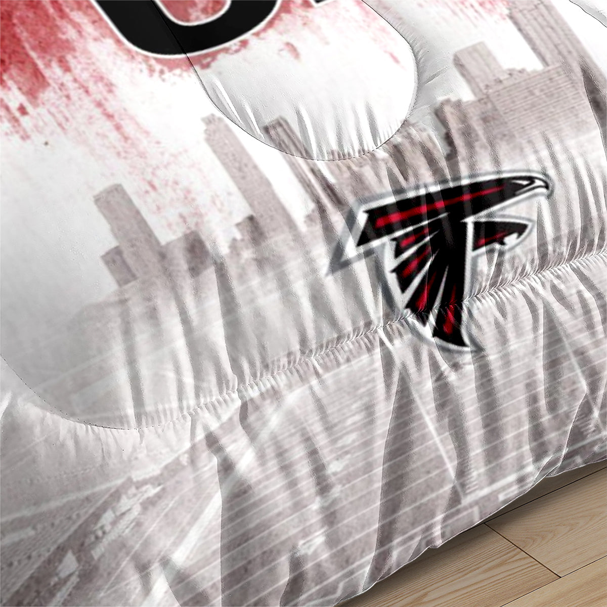 Atlanta Falcons Football Team Comforter Pillowcase Sets Blanket All Season Reversible Quilted Duvet