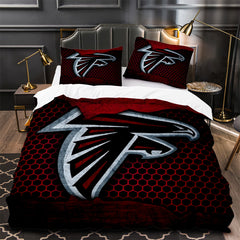 Atlanta Falcons Football Duvet Cover Quilt Case Pillowcase Bedding Set Without Filler