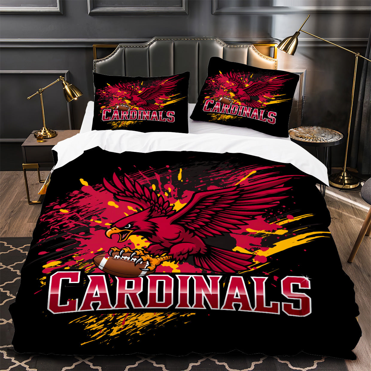 Atlanta Falcons Football Duvet Cover Quilt Case Pillowcase Bedding Set Without Filler