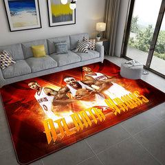 Atlanta Hawks Carpet Living Room Bedroom Mats Kitchen Bathroom Rugs