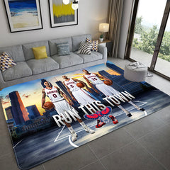 Atlanta Hawks Carpet Living Room Bedroom Mats Kitchen Bathroom Rugs
