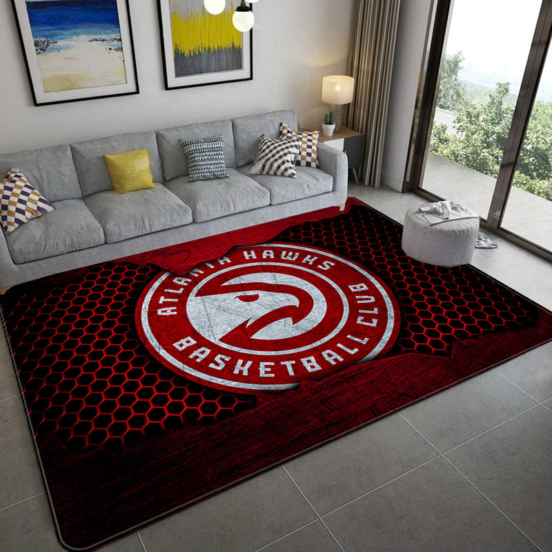 Atlanta Hawks Carpet Living Room Bedroom Mats Kitchen Bathroom Rugs