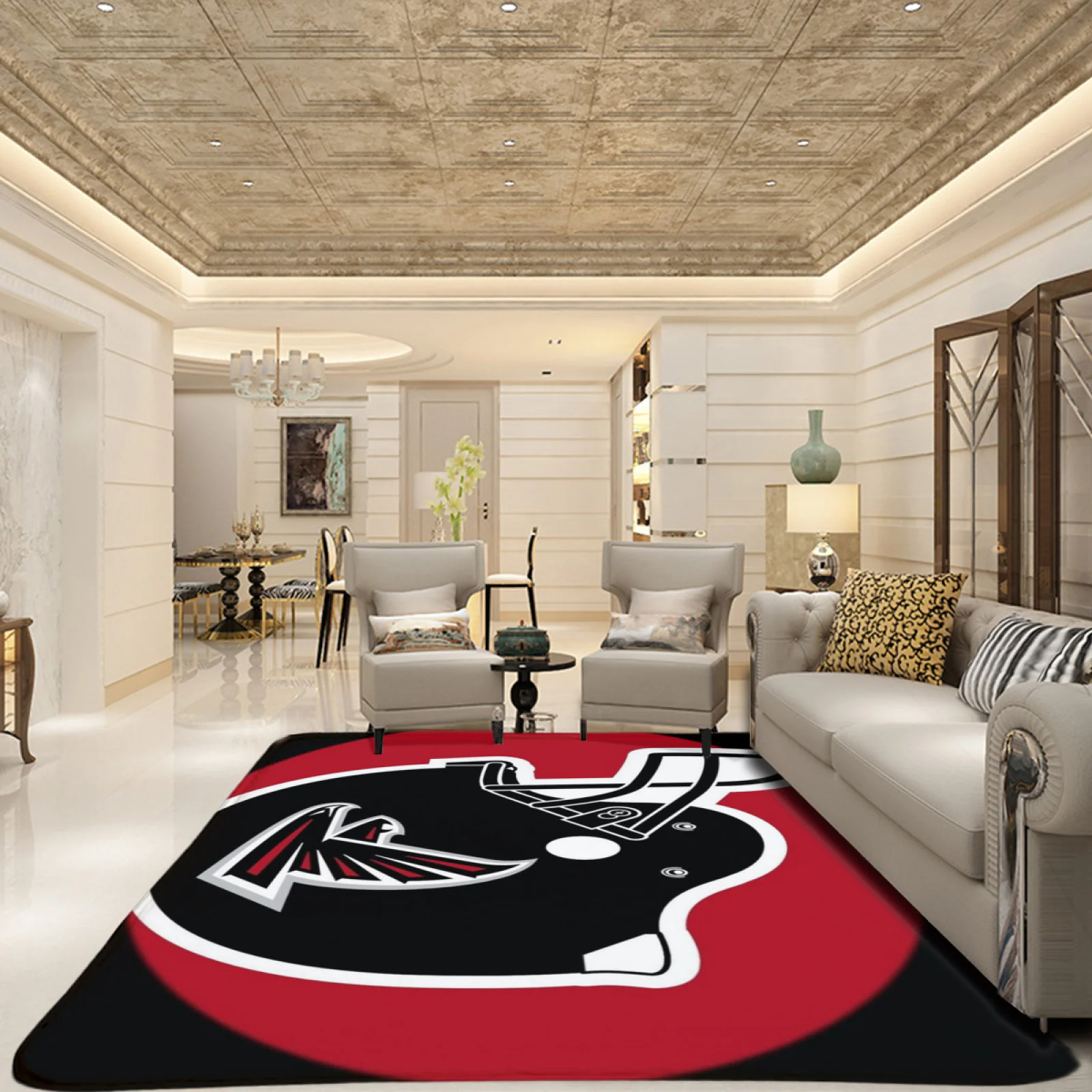 Atlanta Falcons Football Team Carpet Living Room Bedroom Mats Kitchen Bathroom Rugs