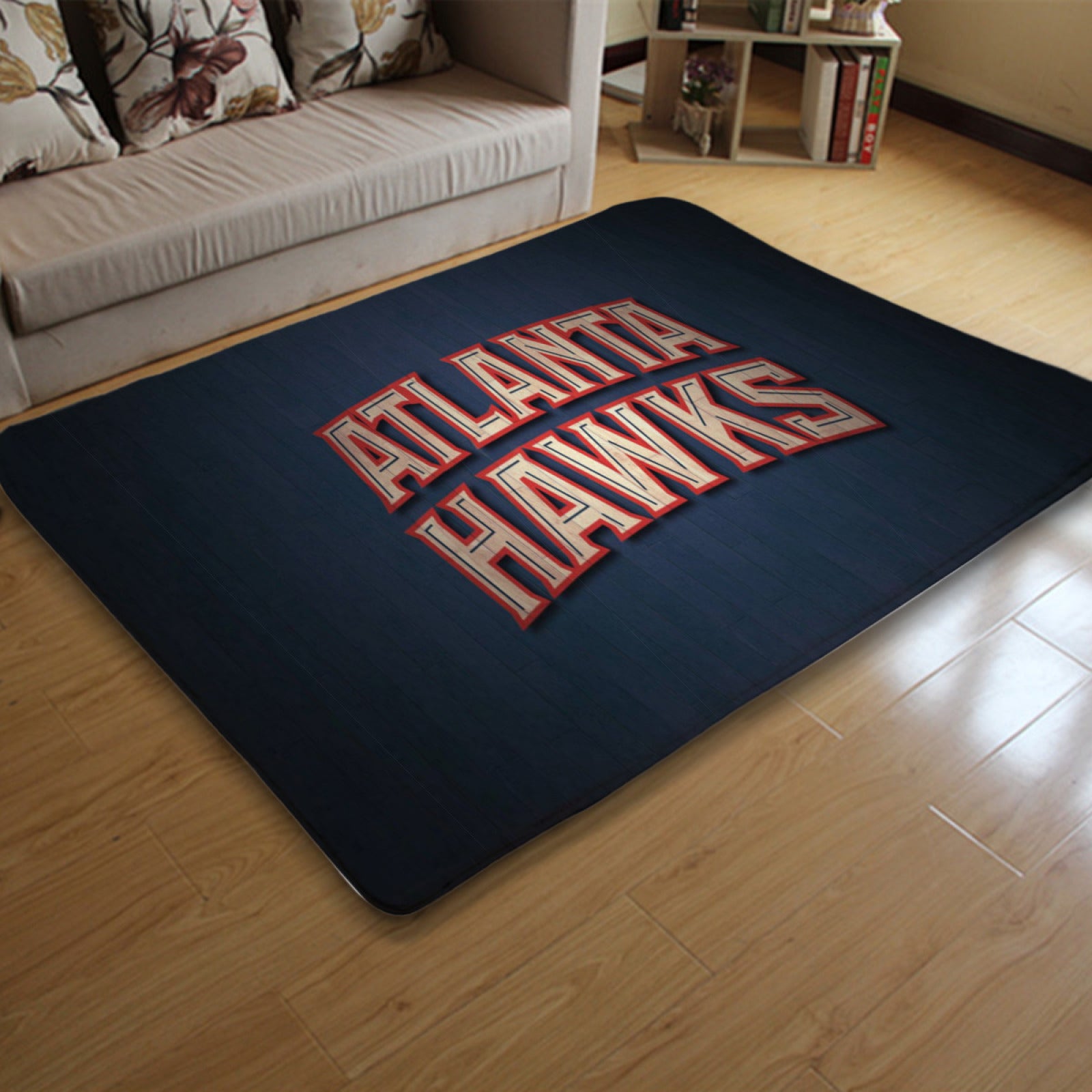 Atlanta Basketball Hawks Carpet Living Room Bedroom Mats Kitchen Bathroom Rugs