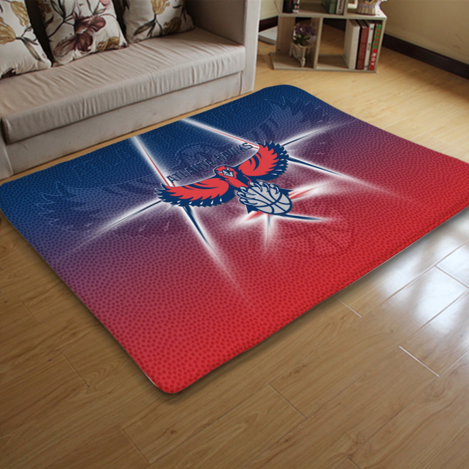 Atlanta Basketball Hawks Carpet Living Room Bedroom Mats Kitchen Bathroom Rugs