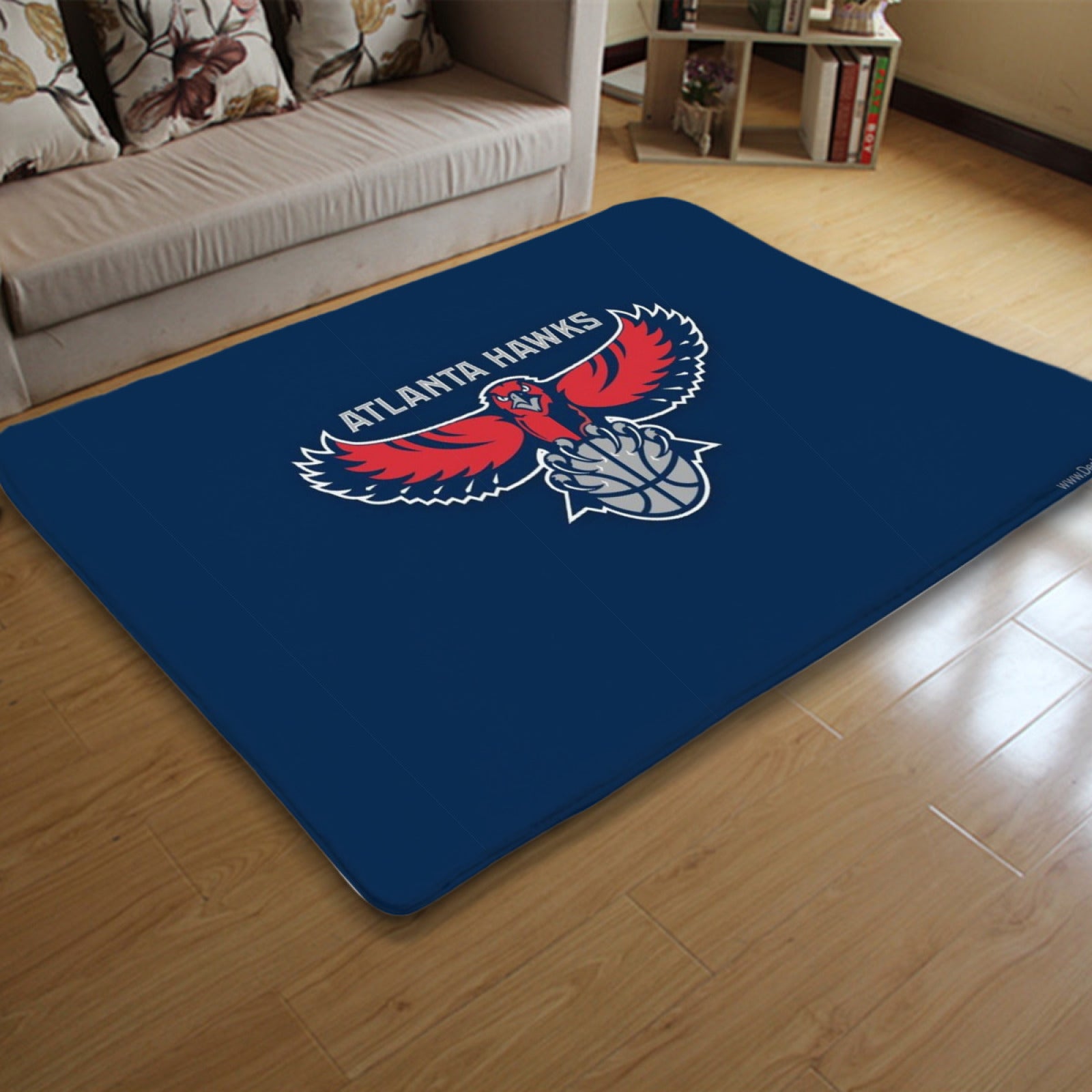 Atlanta Basketball Hawks Carpet Living Room Bedroom Mats Kitchen Bathroom Rugs