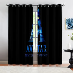 Avatar The Way of Water Curtains Blackout Window Treatments Drapes Room Decor