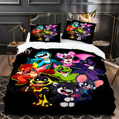 Nightmare Critters Duvet Cover Quilt Case Pillowcase Bedding Set Without Filler