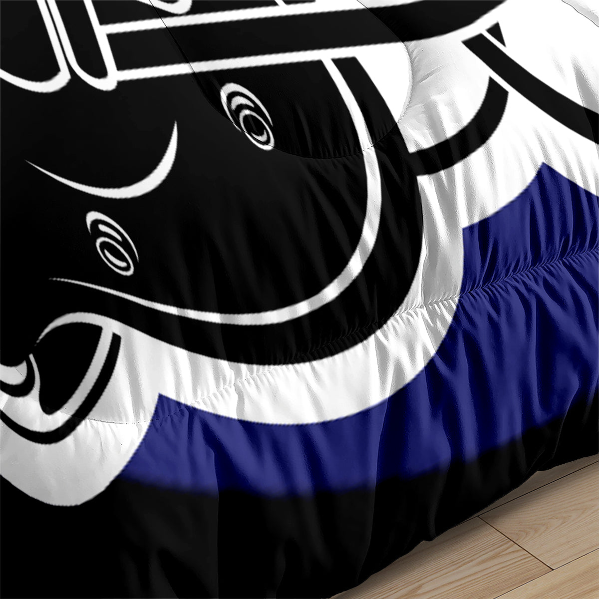 Baltimore Ravens Football Team Comforter Pillowcase Sets Blanket All Season Reversible Quilted Duvet