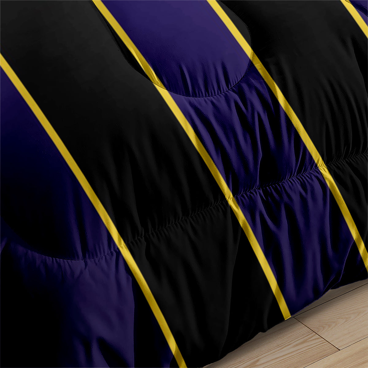 Baltimore Ravens Football Team Comforter Pillowcase Sets Blanket All Season Reversible Quilted Duvet