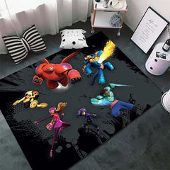 Big Hero 6 Cosplay Carpet Living Room Bedroom Sofa Rug Door Mat