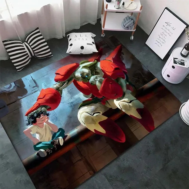 Big Hero 6 Cosplay Carpet Living Room Bedroom Sofa Rug Door Mat