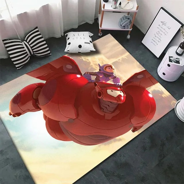 Big Hero 6 Cosplay Carpet Living Room Bedroom Sofa Rug Door Mat