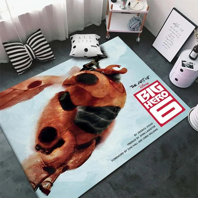 Big Hero 6 Cosplay Carpet Living Room Bedroom Sofa Rug Door Mat