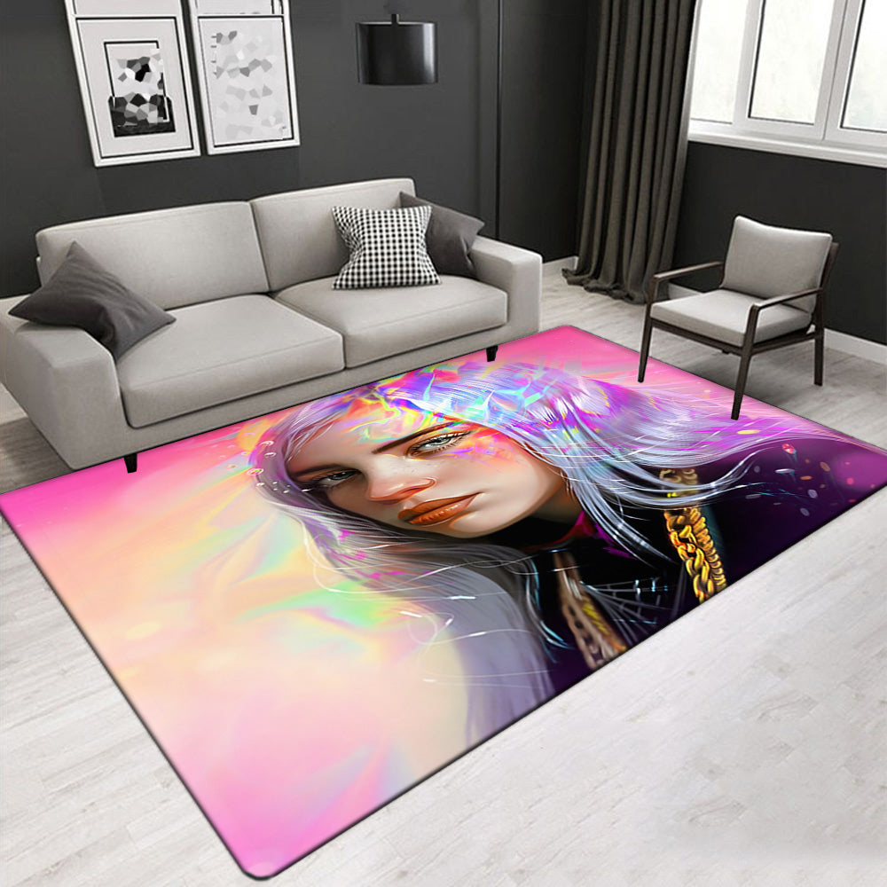 Billie Eilish Bellyache Carpet Living Room Bedroom Mats Kitchen Bathroom Rugs