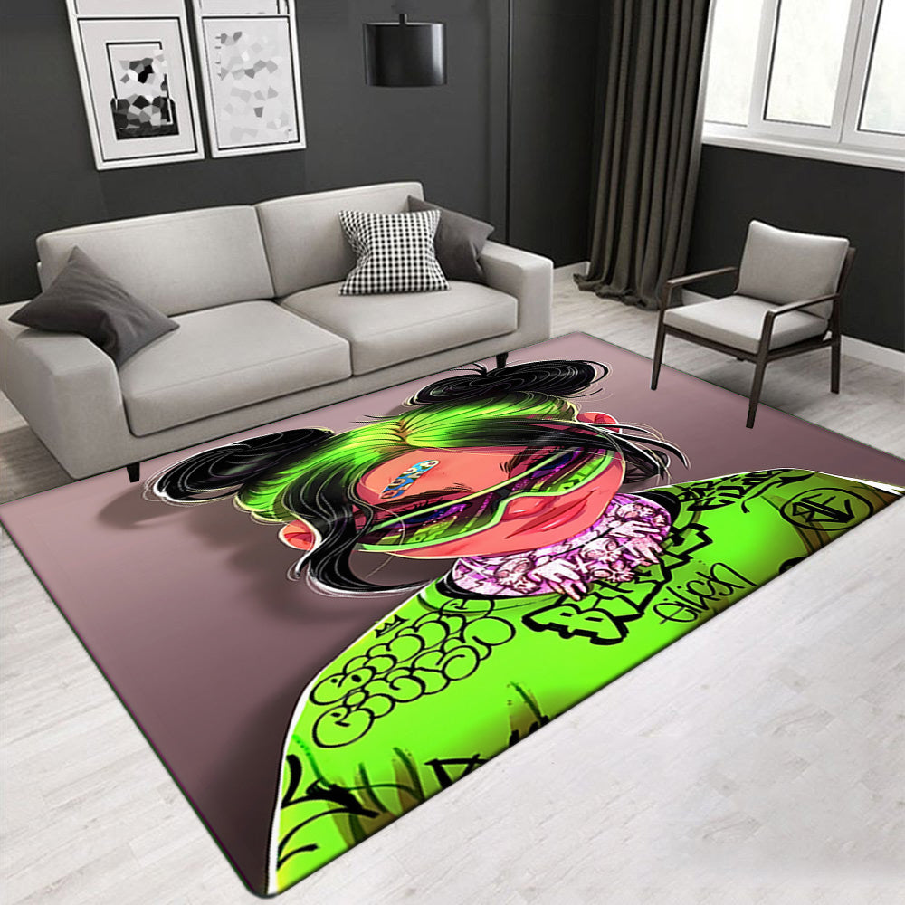 Billie Eilish Bellyache Carpet Living Room Bedroom Mats Kitchen Bathroom Rugs