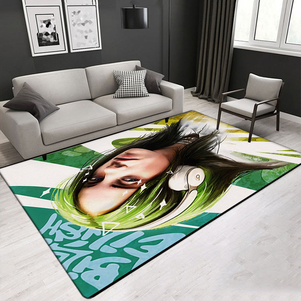 Billie Eilish Bellyache Carpet Living Room Bedroom Mats Kitchen Bathroom Rugs