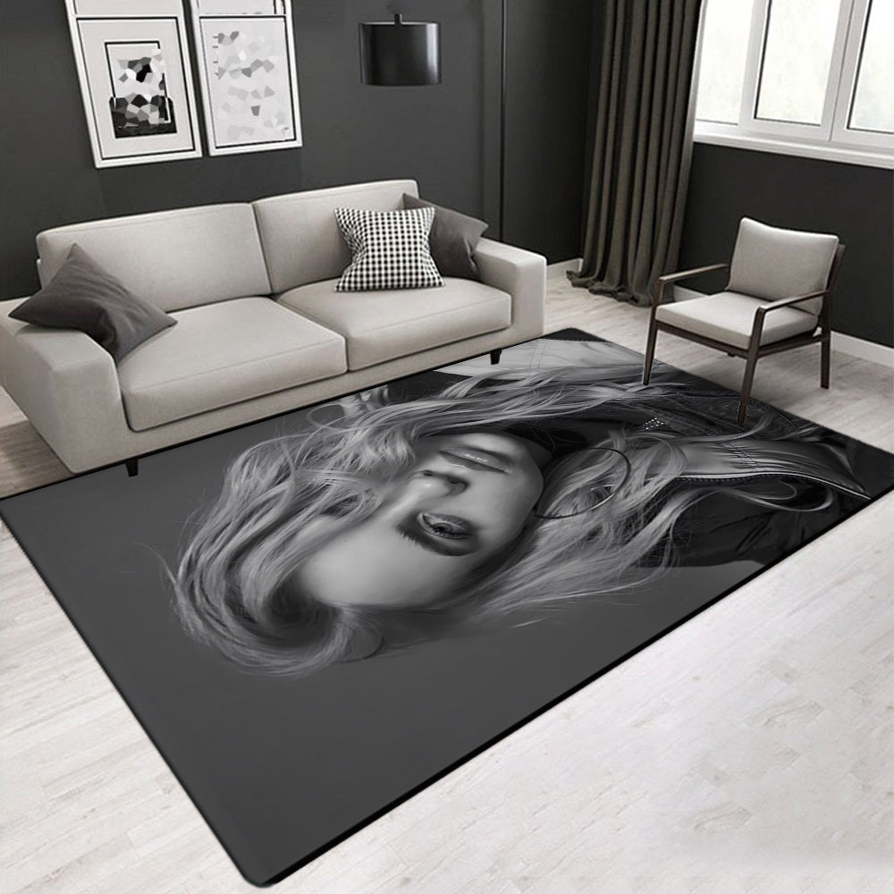 Billie Eilish Bellyache Carpet Living Room Bedroom Mats Kitchen Bathroom Rugs