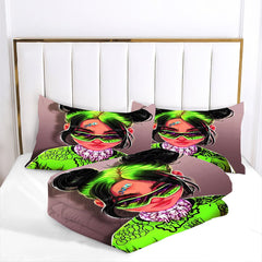 Billie Eilish Bellyache Comforter Pillowcase Sets Blanket All Season Reversible Quilted Duvet