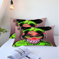 Billie Eilish Bellyache Comforter Pillowcase Sets Blanket All Season Reversible Quilted Duvet