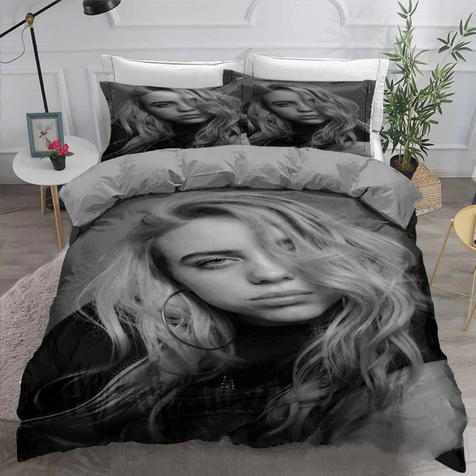 Billie Eilish Bellyache Duvet Cover Quilt Cover Pillowcase Bedding Set