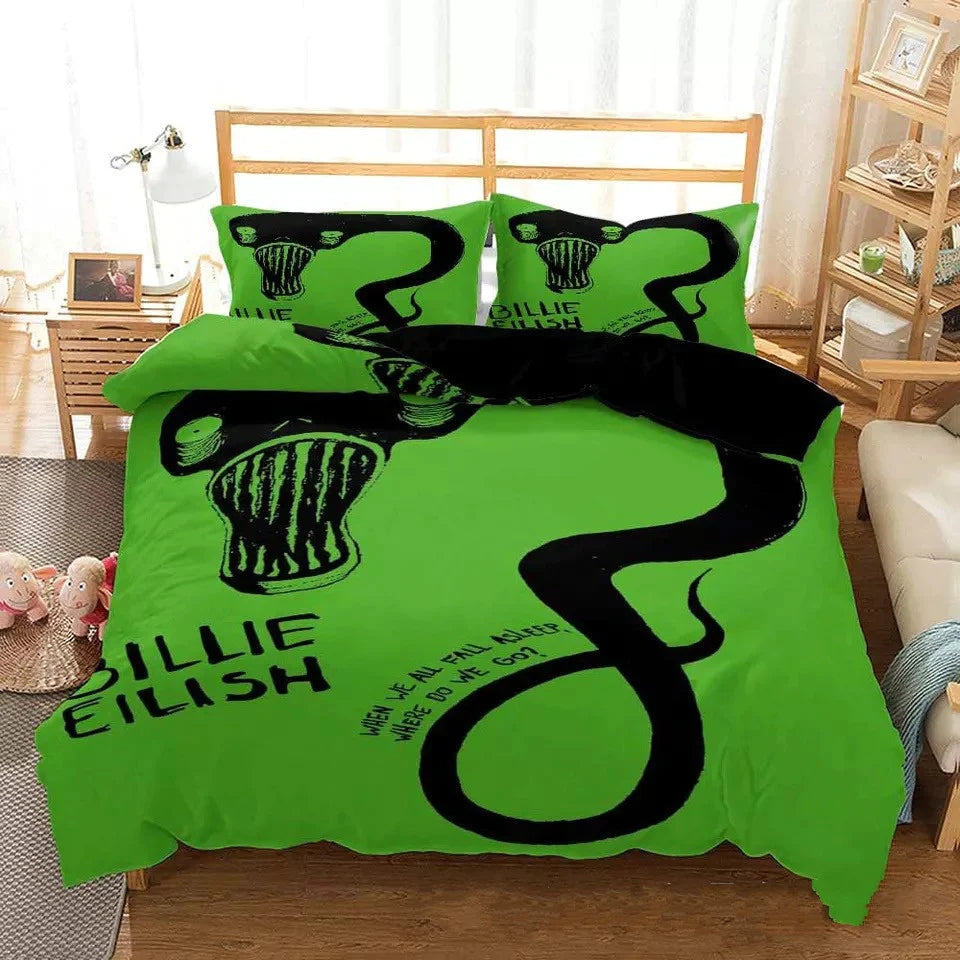 Billie Eilish Bellyache Duvet Cover Quilt Cover Pillowcase Bedding Set