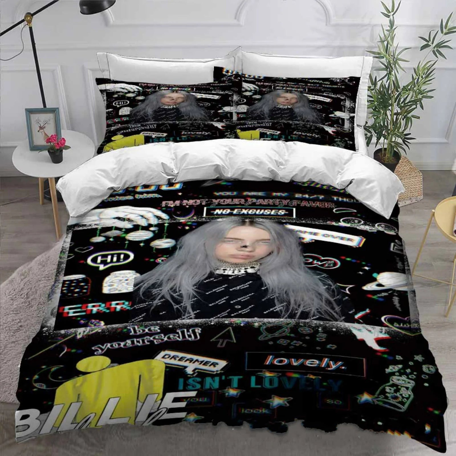 Billie Eilish Bellyache Duvet Cover Quilt Cover Pillowcase Bedding Set