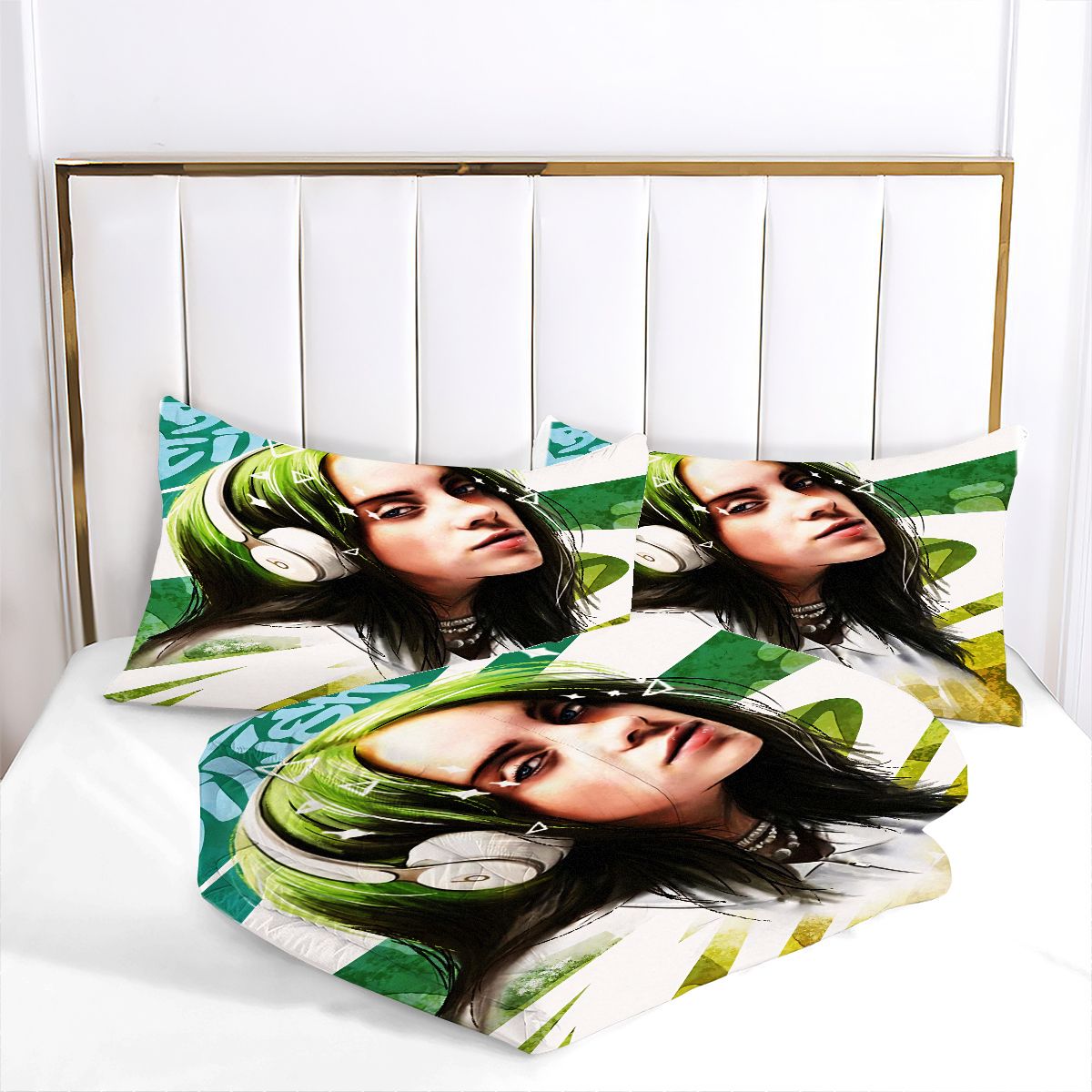 Billie Eilish Bellyache Comforter Pillowcase Sets Blanket All Season Reversible Quilted Duvet