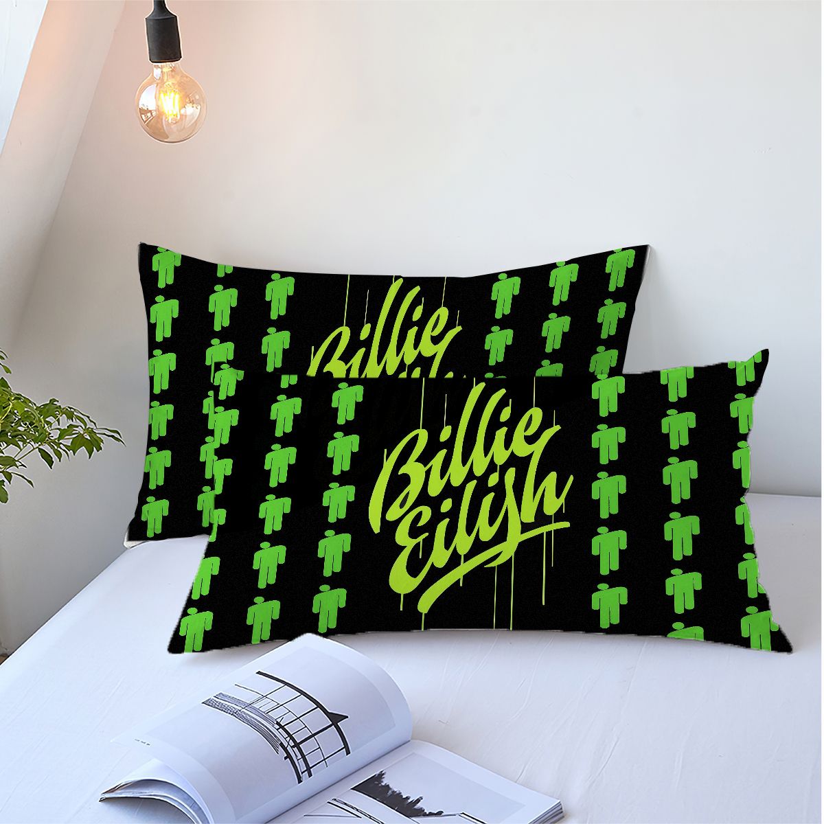 Billie Eilish Bellyache Comforter Pillowcase Sets Blanket All Season Reversible Quilted Duvet