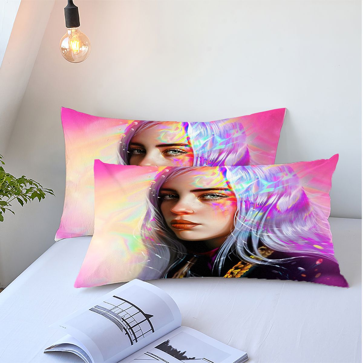 Billie Eilish Bellyache Comforter Pillowcase Sets Blanket All Season Reversible Quilted Duvet
