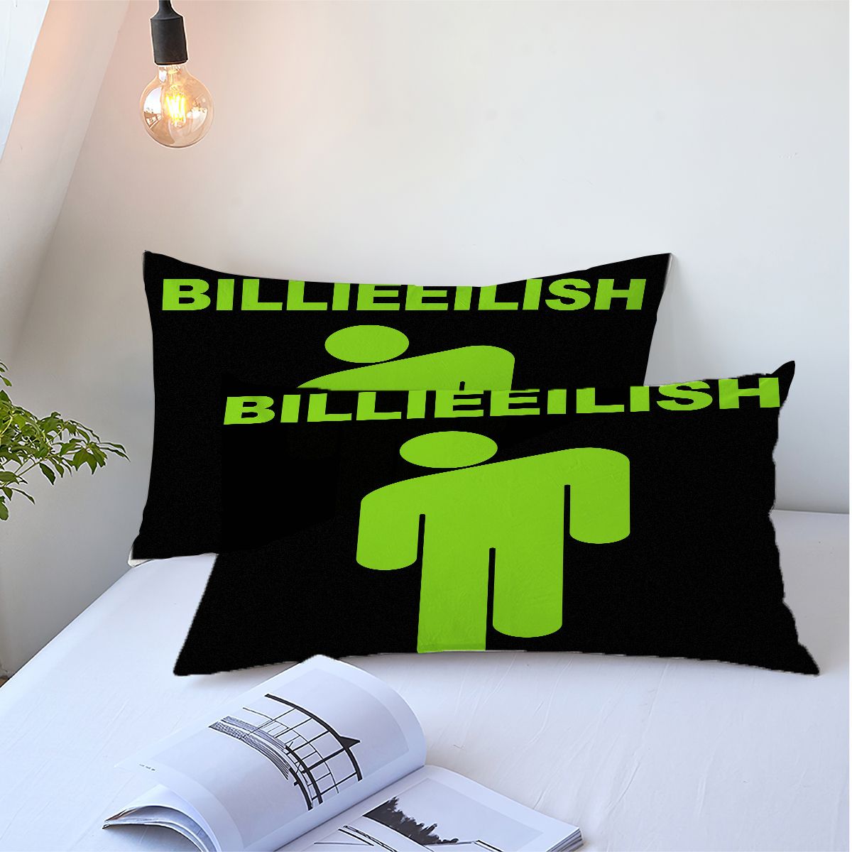 Billie Eilish Bellyache Comforter Pillowcase Sets Blanket All Season Reversible Quilted Duvet