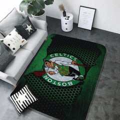 Boston Basketball Celtics Carpet Living Room Bedroom Mats Kitchen Bathroom Rugs