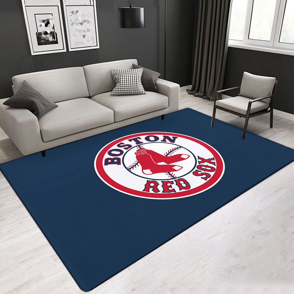Boston Red Sox Carpet Living Room Bedroom Mats Kitchen Bathroom Rugs