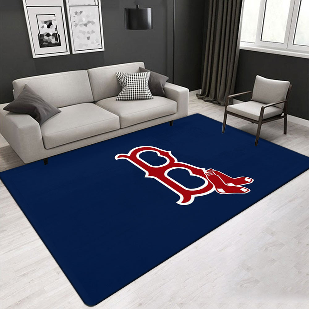 Boston Red Sox Carpet Living Room Bedroom Mats Kitchen Bathroom Rugs