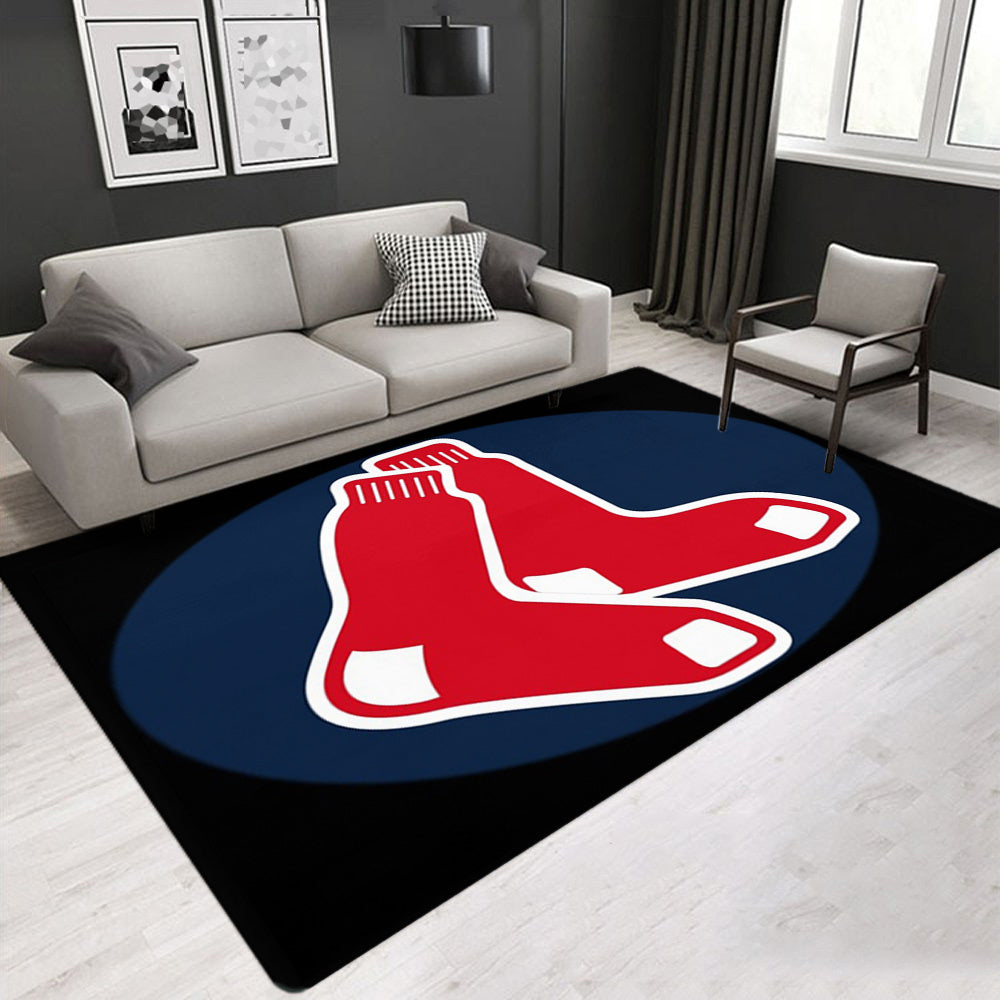 Boston Red Sox Carpet Living Room Bedroom Mats Kitchen Bathroom Rugs