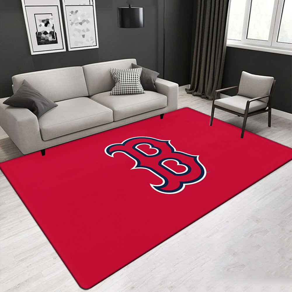 Boston Red Sox Carpet Living Room Bedroom Mats Kitchen Bathroom Rugs