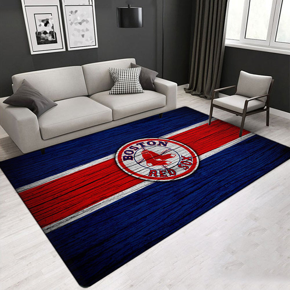 Boston Red Sox Carpet Living Room Bedroom Mats Kitchen Bathroom Rugs