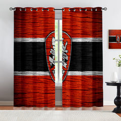 Brisbane Roar Soccer Blackout Curtains Drapes for Window Treatment Set