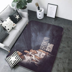 Brooklyn Basketball Nets Carpet Living Room Bedroom Mats Kitchen Bathroom Rugs