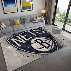 Brooklyn Nets Carpet Living Room Bedroom Mats Kitchen Bathroom Rugs