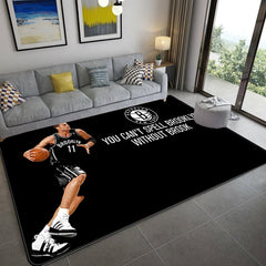 Brooklyn Nets Carpet Living Room Bedroom Mats Kitchen Bathroom Rugs