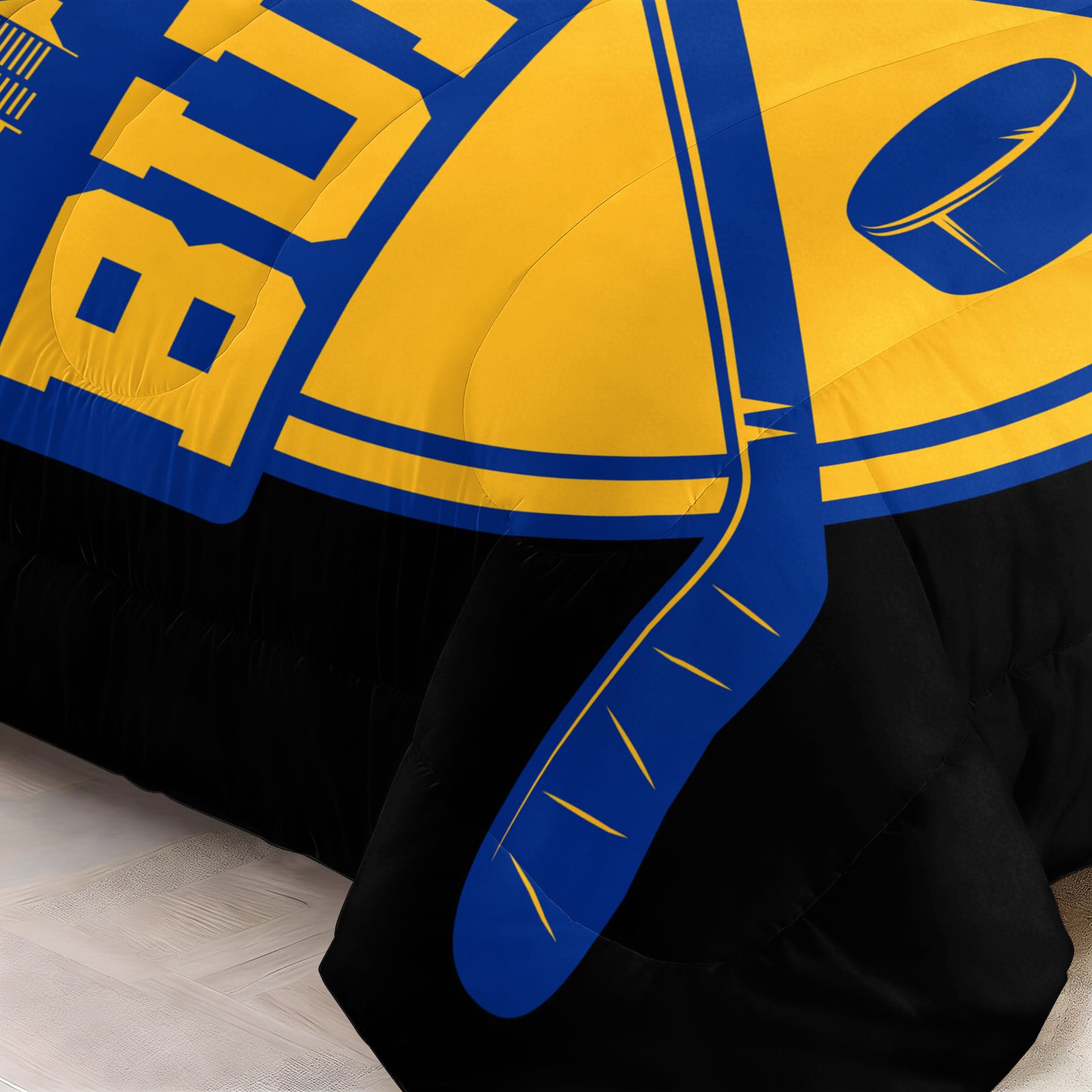 Buffalo Sabres Hockey League Comforter Pillowcase Sets Blanket All Season Reversible Quilted Duvet