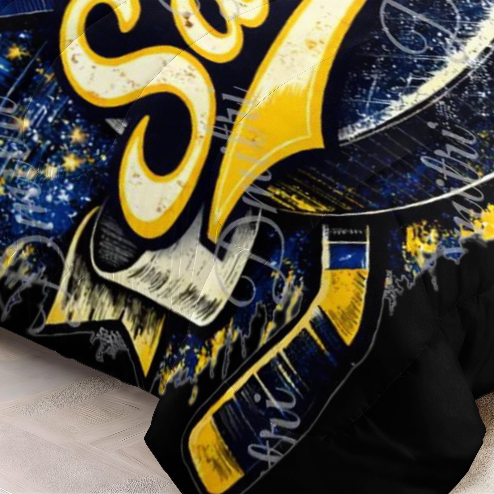 Buffalo Sabres Hockey League Comforter Pillowcase Sets Blanket All Season Reversible Quilted Duvet