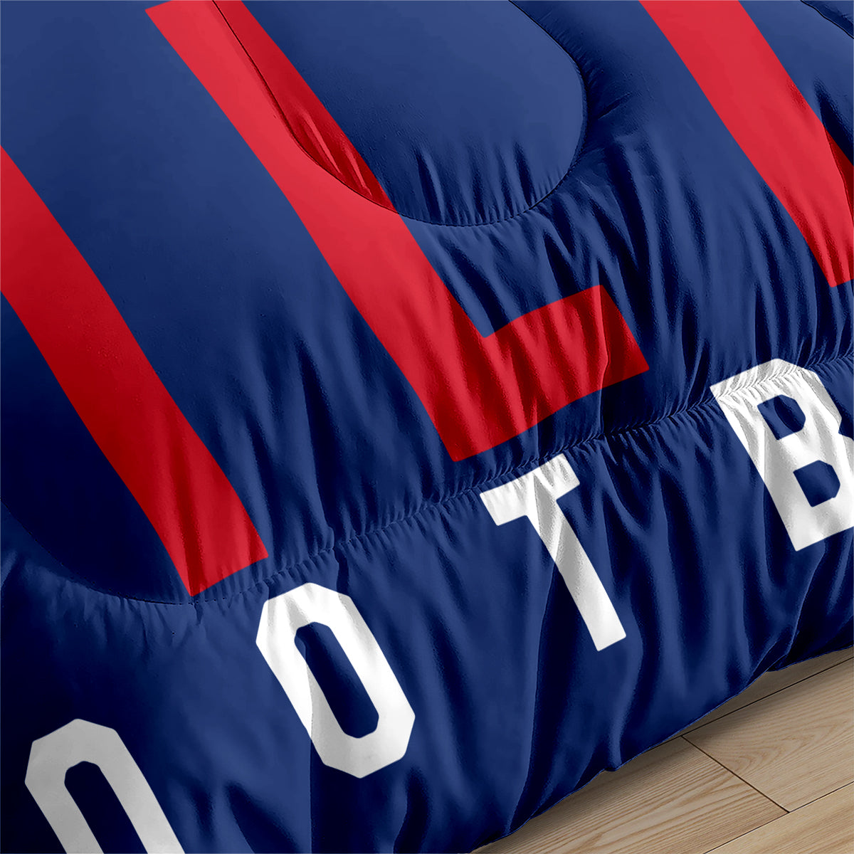 Buffalo Football Bills Comforter Pillowcase Sets Blanket All Season Reversible Quilted Duvet